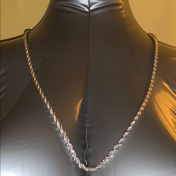 Twisted necklace 28 inches NWOT - Picture 3 of 6